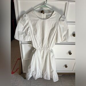 Wayf White Mini Dress